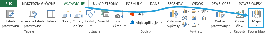 Excel Power Map